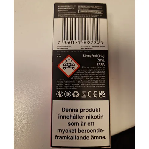 Sigaretta elettronica monouso «Double Bubblegum» — foto 1 dell'alert SR/02421/26