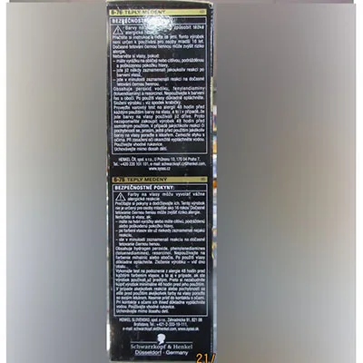 Tintura per capelli «DOUBLE OIL BOOSTER» — foto 3 dell'alert SR/00089/26