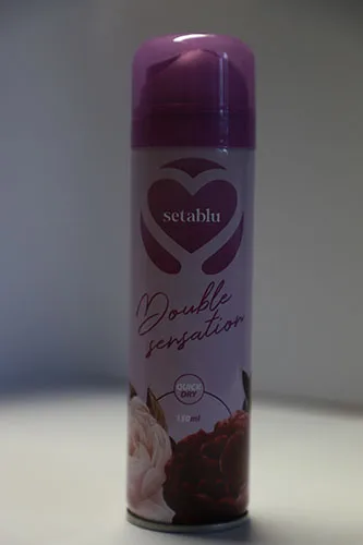 Spruzzo di deodorante «Double sensation» — foto 1 dell'alert A12/02226/23