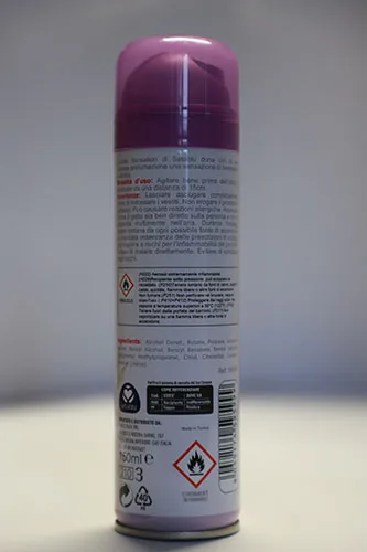 Spruzzo di deodorante «Double sensation» — foto 2 dell'alert A12/02226/23