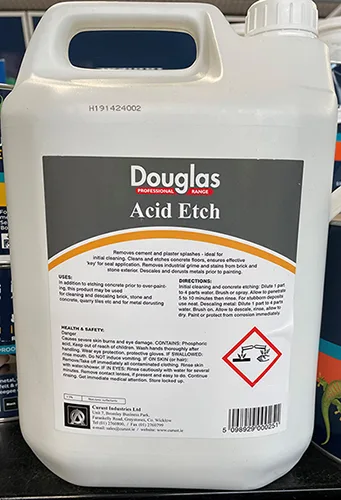 Detergente per cemento «Douglas Acid Etch» — foto 3 dell'alert A12/01405/22