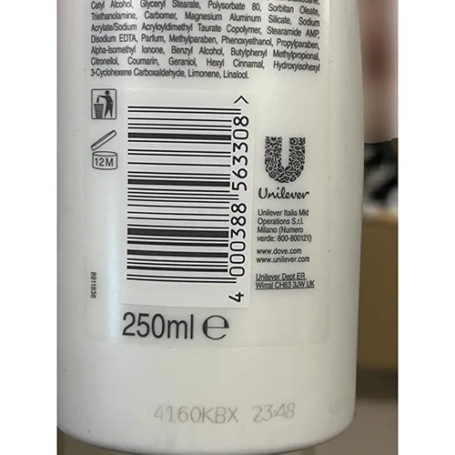 Crema idratante «Dove idratante» — foto 3 dell'alert A12/01267/24