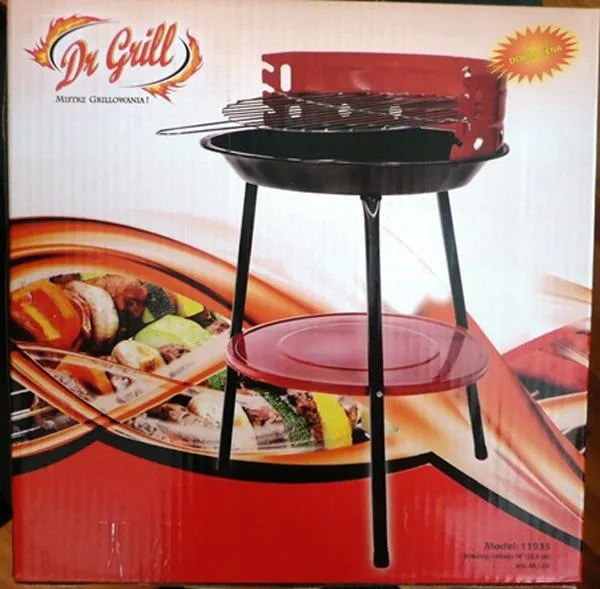 Barbecue rotondo «Dr Grill» (Planta)