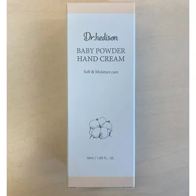 Crema per le mani «Dr. Hedison Baby Powder» — foto 2 dell'alert SR/00538/26