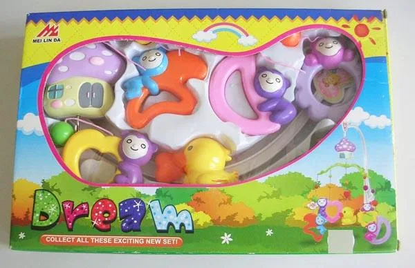 Mobile musicale per bambini «Dream» (Mei Lin da)