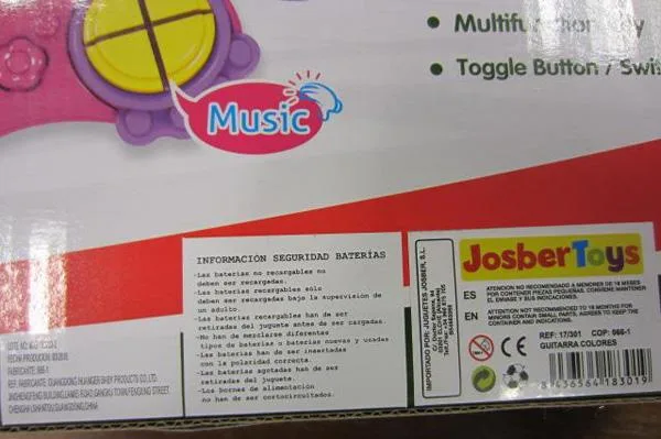 Giocattolo musicale «DREAM WORLD Dynamic Guitar» — foto 2 dell'alert A12/1804/18
