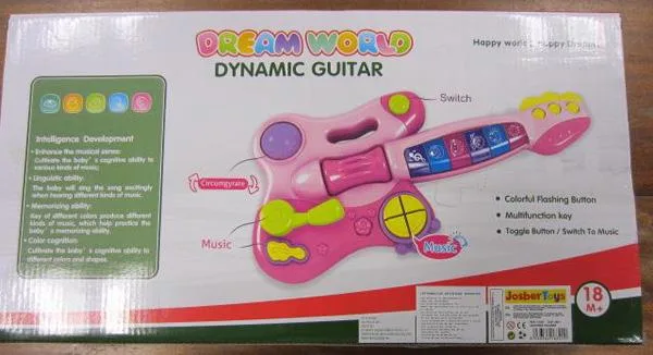 Giocattolo musicale «DREAM WORLD Dynamic Guitar» — foto 3 dell'alert A12/1804/18