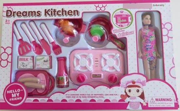Set di giochi da cucina con bambola «Dreams Kitchen» — foto 2 dell'alert A12/1492/16