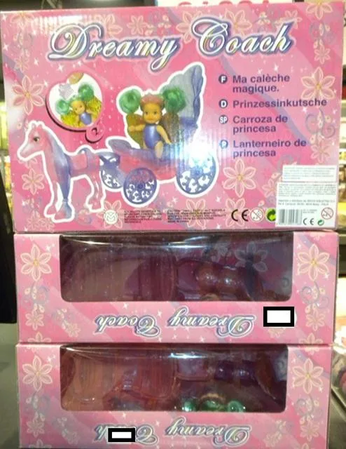 Bambola di plastica con il carrello del giocattolo & #13; & #13; «Dreamy Coach» — foto 2 dell'alert A12/0327/13
