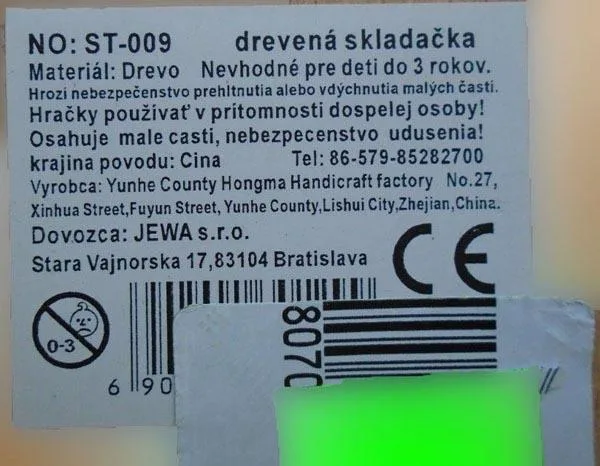 Puzzle di legno «Drevená skladacka» — foto 2 dell'alert A12/1837/19