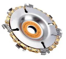 Lama circolare della sega «Drillpro 4-9 Inch Grinder Chain Disc 7-22 Tooth Wo»