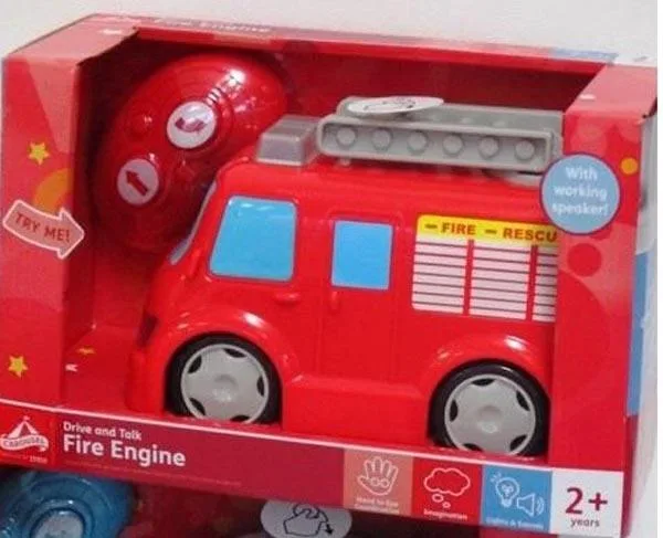 Veicoli giocattolo «Drive and Talk Police Car, Ambulance, Fire Engine» (Carousel)