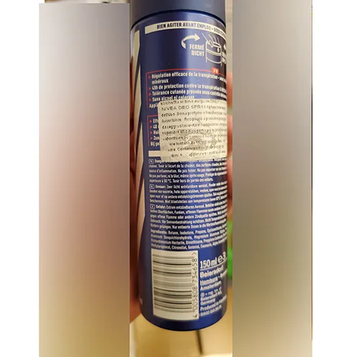 Deodorante spray «Dry impact» (Nivea men)