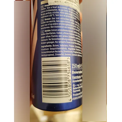 Deodorante spray «Dry impact» — foto 4 dell'alert A12/02029/24