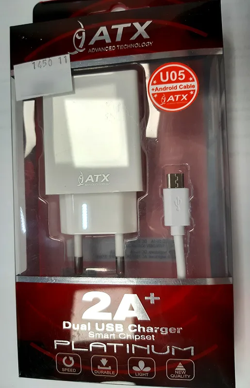 Caricabatterie USB «Dual USB Charger» (ATX)