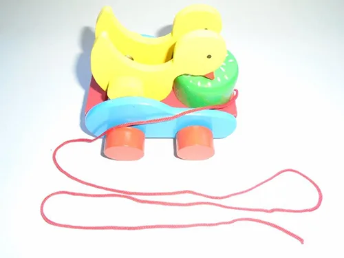 Giocattolo di tirare «Ducks for pulling»