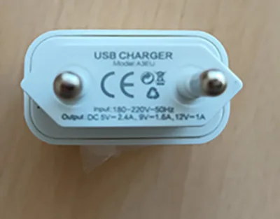 Caricabatterie USB «DUDAO» — foto 4 dell'alert A12/00984/23