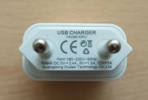Caricabatterie USB «DUDAO» — foto 3 dell'alert A12/02429/23
