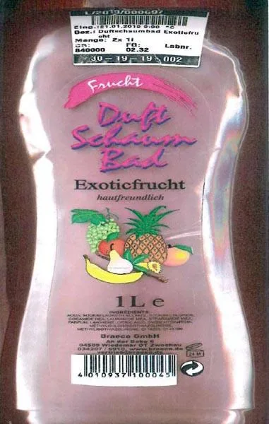 Prodotto da bagno «Duft Schaum Bad» — foto 1 dell'alert A12/0587/19