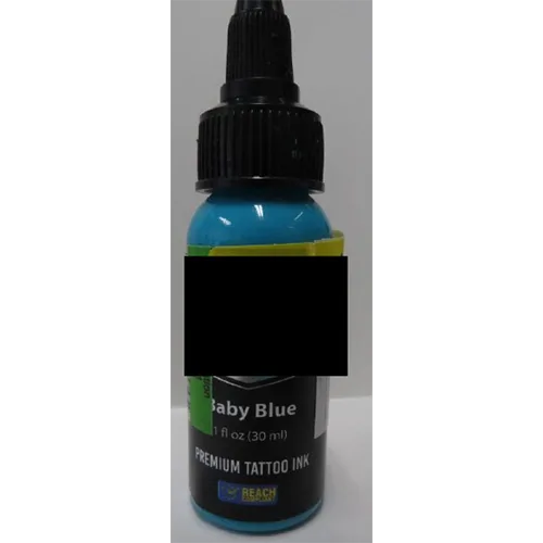 Inchiostro per tatuaggi «Dynamic Baby Blue Premium Tattoo Ink.» (PLATINUM)