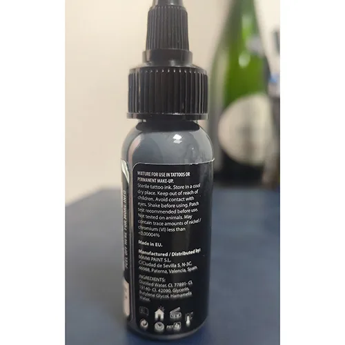 Inchiostro per tatuaggi «Dynamic Tattoo Ink Grey 30 ml lotto 111224-DP» — foto 2 dell'alert SR/02633/26
