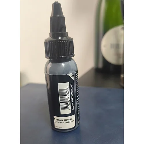 Inchiostro per tatuaggi «Dynamic Tattoo Ink Grey 30 ml lotto 111224-DP» — foto 3 dell'alert SR/02633/26