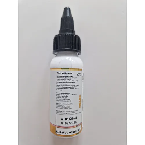Inchiostro per tatuaggi «Dynamic Ultra White» — foto 2 dell'alert SR/01445/25