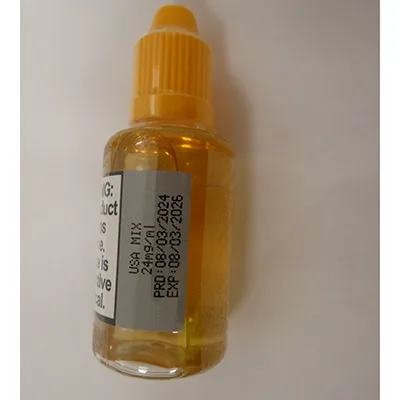 Liquido per sigaretta elettronica «E-liquid» — foto 2 dell'alert A12/01266/24