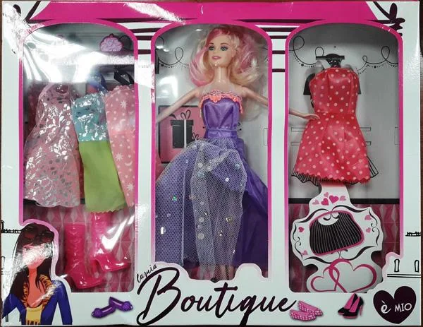Set di bambole di plastica «‘E’ Mio’» (La Mia Boutique)