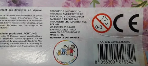 Set di bambole di plastica «‘E’ Mio’» — foto 2 dell'alert A12/0998/19