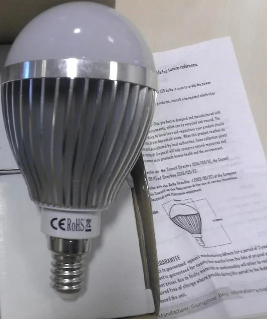 Lampadina del LED «E14 Globe Bulb» — foto 1 dell'alert A12/1981/13