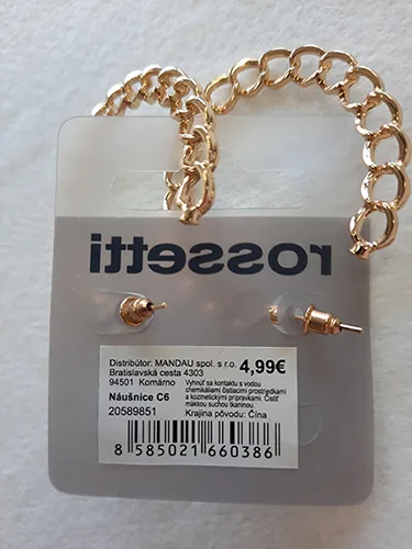 Orecchini «Earrings C6» — foto 3 dell'alert A12/01021/22
