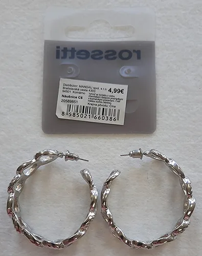 Orecchini «Earrings C6» — foto 5 dell'alert A12/01021/22