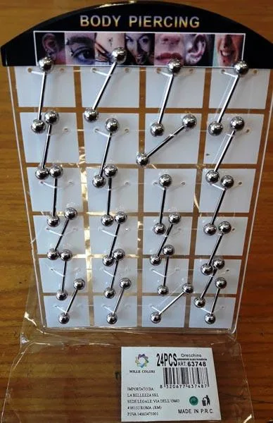 Gioielli piercing «Earrings» (Mille Colori)
