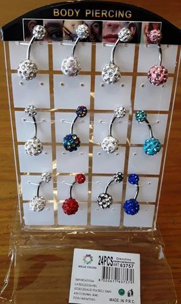 Gioielli piercing «Earrings» (Mille Colori)