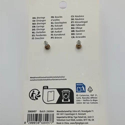 Orecchini «Earrings Radiate Love» — foto 2 dell'alert SR/01945/26