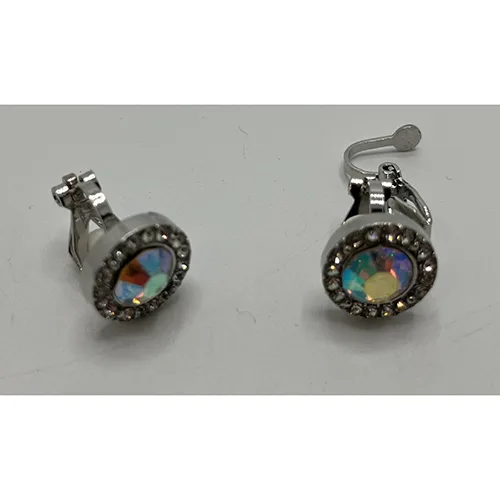 Orecchini «Earrings, silver, rhinestones» (Blingit)
