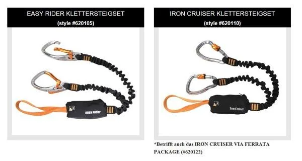 Set ferrata «Easy Rider and Iron Cruiser» (Black Diamond)