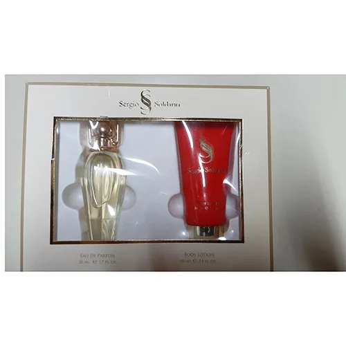 Set di prodotti cosmetici «Eau de parfum - Body lotion» (Sergio Soldano)