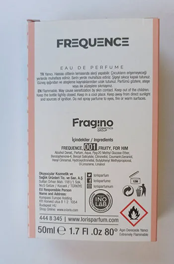Profumo «Eau de Parfum for man» — foto 5 dell'alert A12/02444/23
