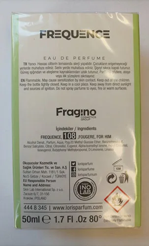 Profumo «Eau de Parfum for men» — foto 4 dell'alert A12/02445/23