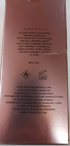 Profumo «Eau de Parfum for women» — foto 2 dell'alert A12/02306/23