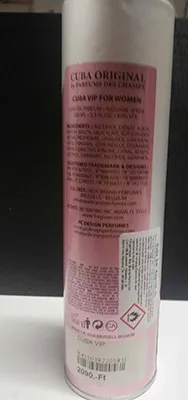 Profumo «Eau de Parfum Natural Spray for women» — foto 2 dell'alert A12/01933/23