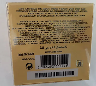 Profumo «Eau de Parfum Natural Spray Vaporisateur» — foto 3 dell'alert A12/02398/23