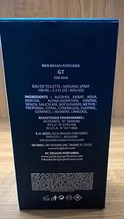 Eau de toilette «Eau de Toilette natural spray for men» (New Brand Perfumes)