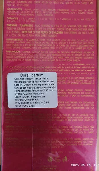 Eau de toilette «Eau de Toilette spray for women» — foto 2 dell'alert A12/02348/23