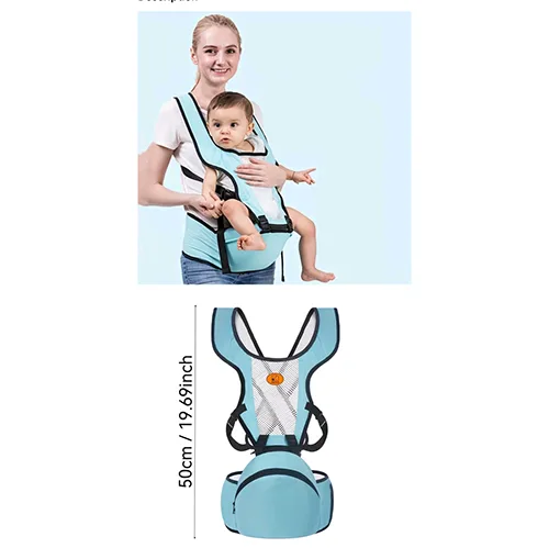 Portabebè «Echarpe de transport de bébé multifonctionelle, siège de hanche de bébé léger et portabl…» — foto 2 dell'alert SR/01693/26