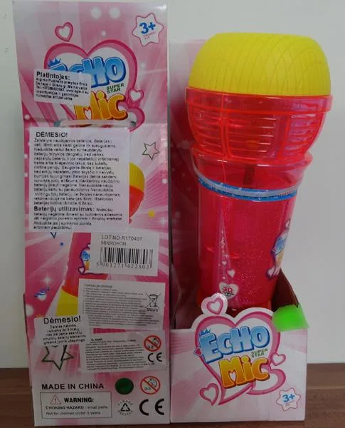 Microfono giocattolo «Echo Mic Super Star» (Unknown)