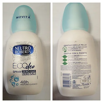 Spruzzo di deodorante «ECO DEO» (Neutro Roberts)