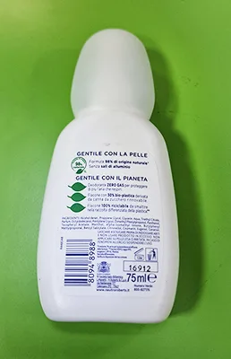 Deodorante a spruzzo «Eco deo spray zero gas zero sali» — foto 2 dell'alert A12/00743/23